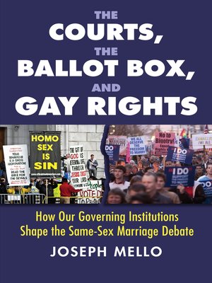 cover image of The Courts, the Ballot Box, and Gay Rights